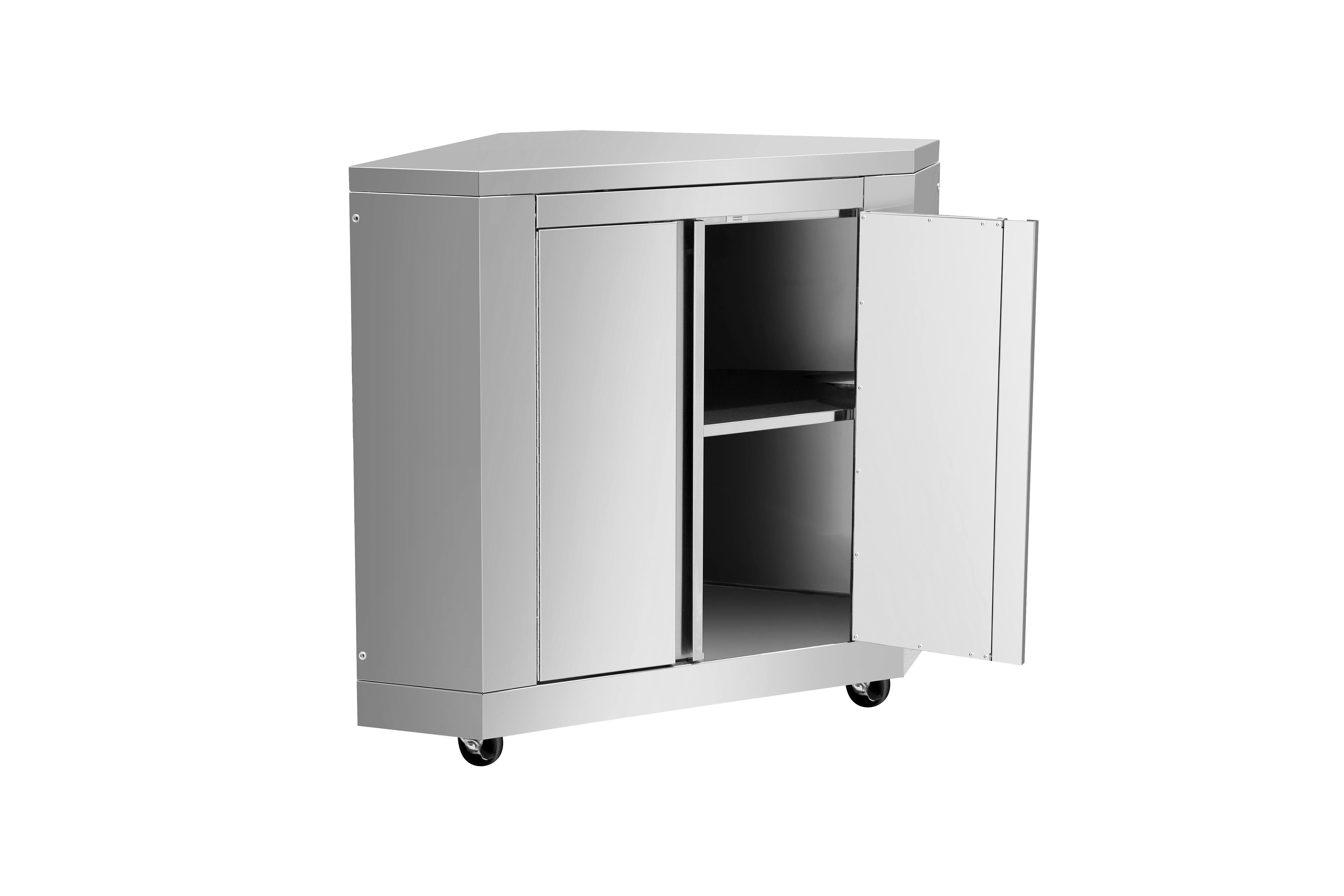 Thor Kitchen Outdoor Kitchen Corner Cabinet - Model MK06SS304-R (Renewed)