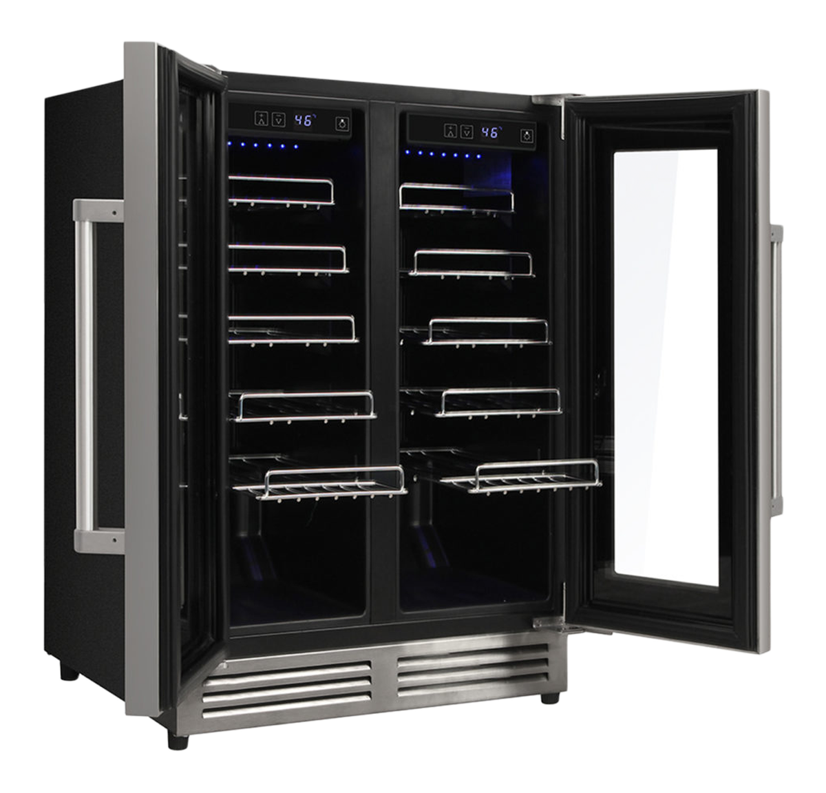 Thor Kitchen 42 Bottle Dual Zone Built-in Wine Cooler - Model TWC2402