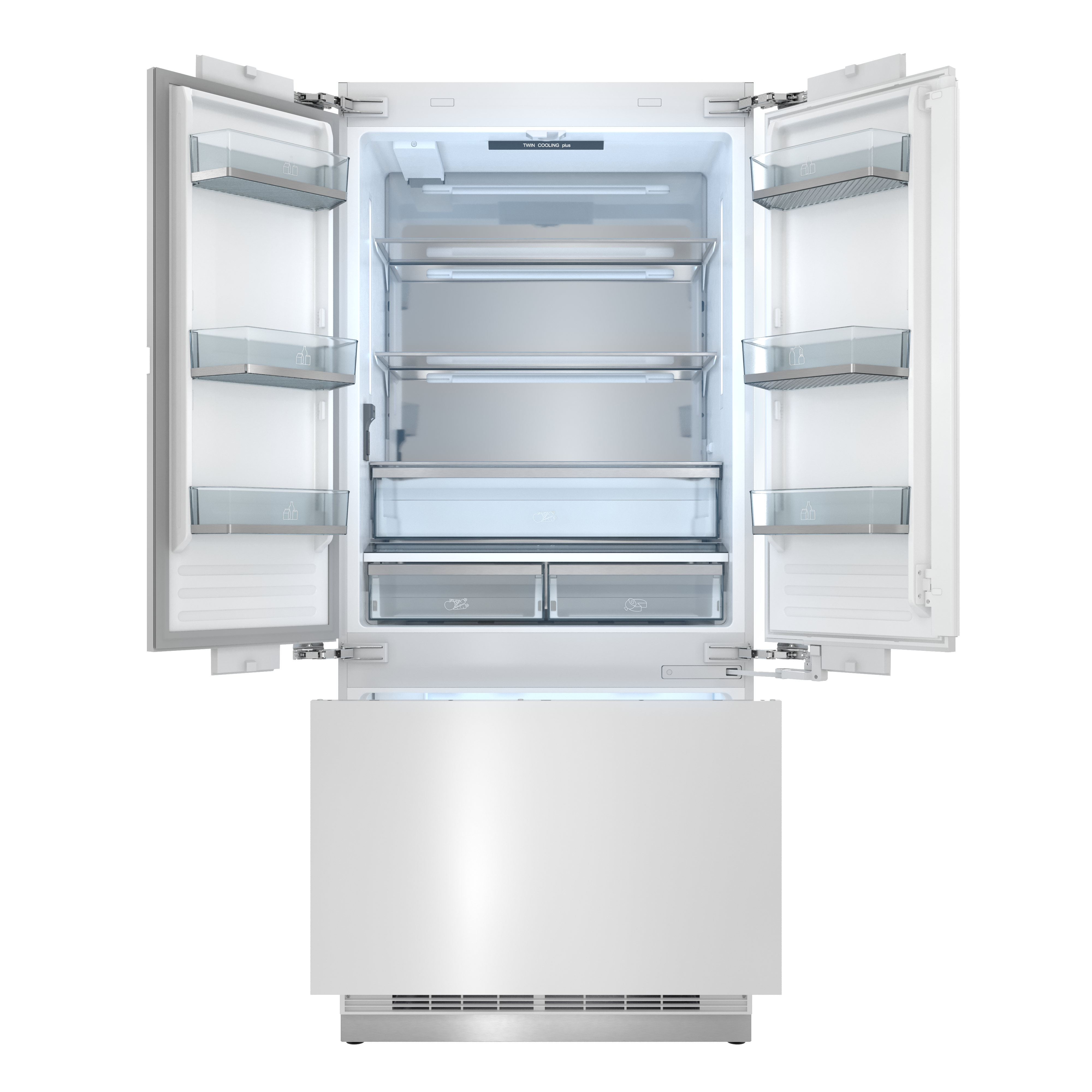 Thor Kitchen 36-inch French Door Built-in Refrigerator, Panel Ready - XRF3619BFP