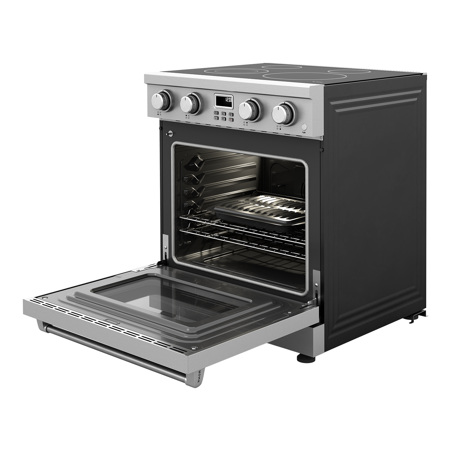Thor Kitchen 30-Inch Contemporary Professional Electric Range - Model ARE30-R (Renewed)
