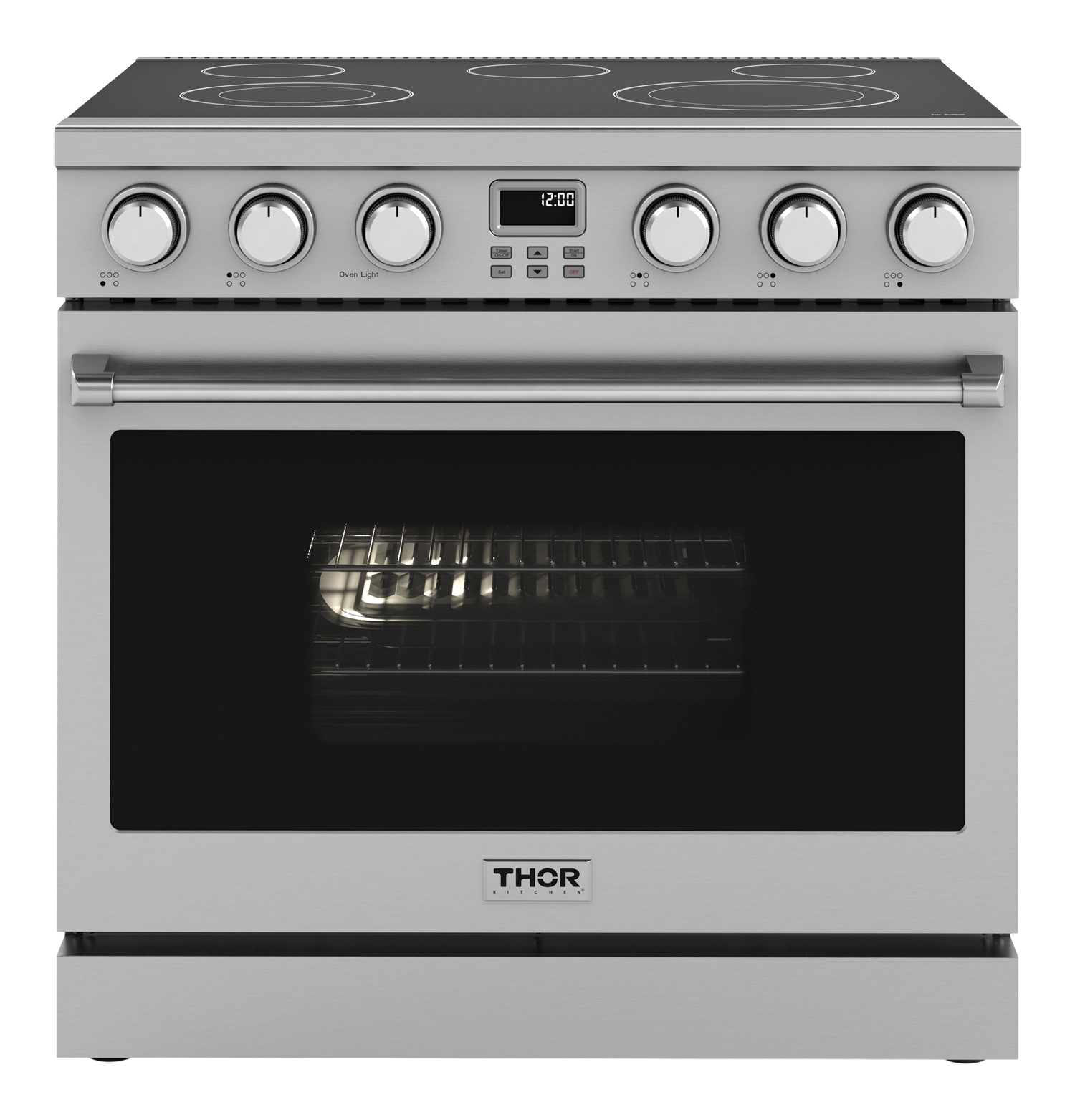 THOR Kitchen 36-Inch Electric Range - Contemporary Professional - ARE36