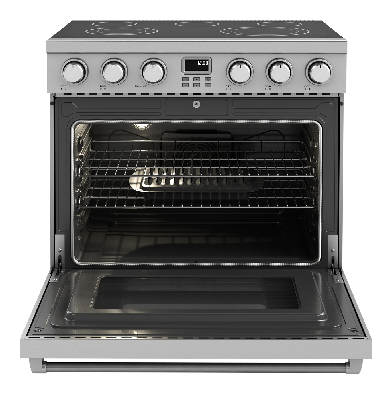 Thor Kitchen 36-Inch Contemporary Professional Electric Range - Model ARE36-R (Renewed)
