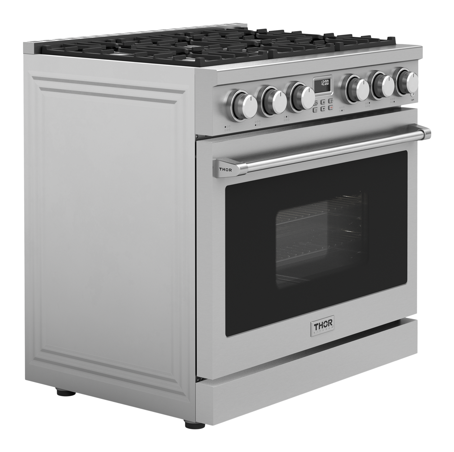 Thor Kitchen 36-Inch Contemporary Professional Gas Range - Model ARG36-R (Renewed)