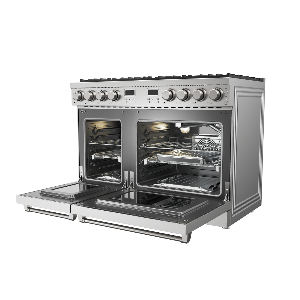 THOR Kitchen 48-Inch Liquid Propane Range – Contemporary Professional – ARG48LP