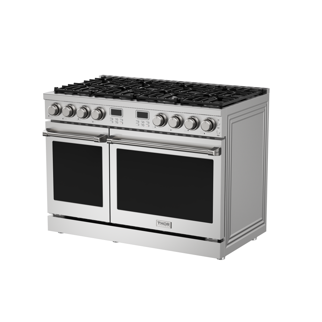 THOR Kitchen 48-Inch Liquid Propane Range – Contemporary Professional – ARG48LP