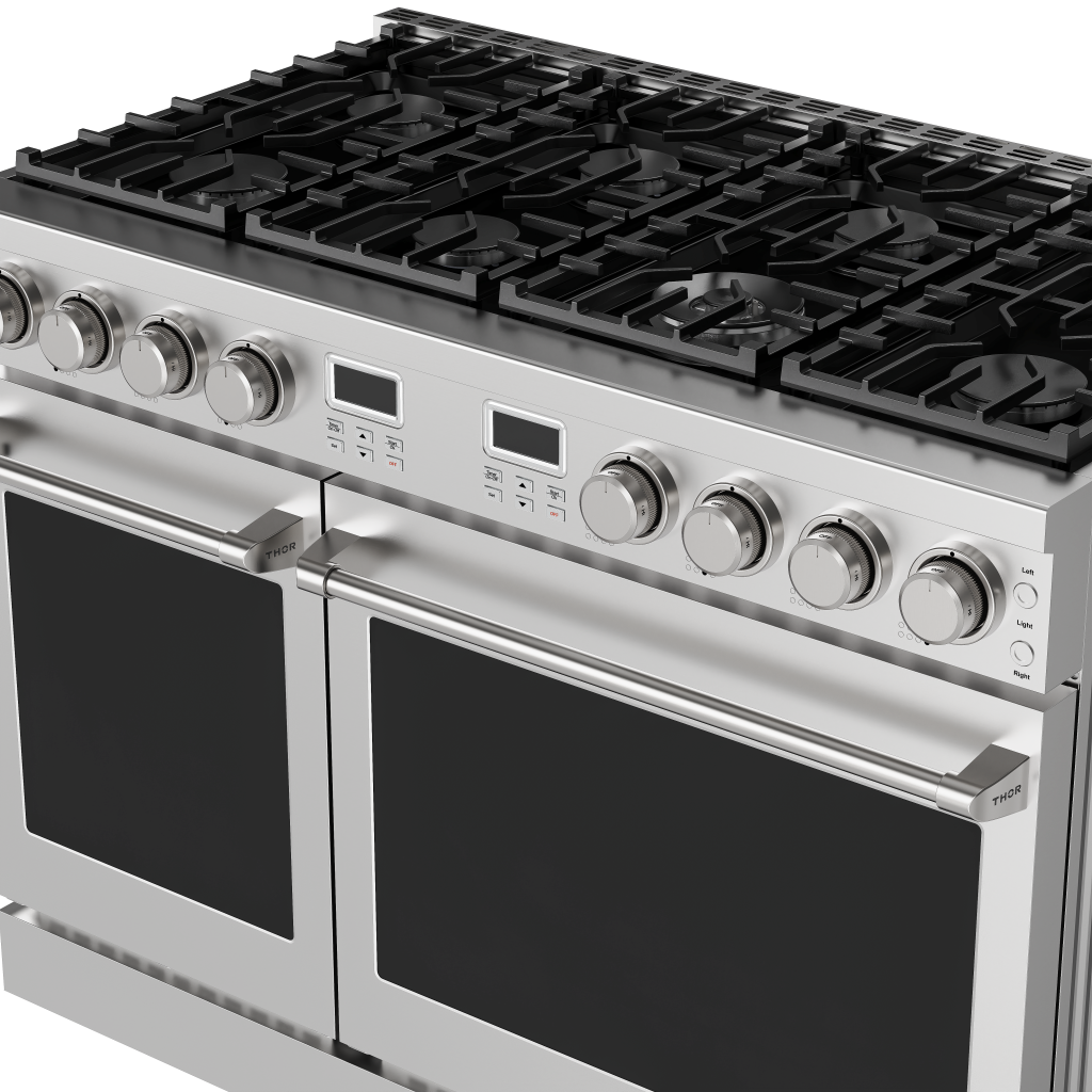 THOR Kitchen 48-Inch Liquid Propane Range – Contemporary Professional – ARG48LP
