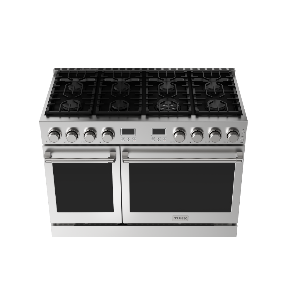 THOR Kitchen 48-Inch Liquid Propane Range – Contemporary Professional – ARG48LP