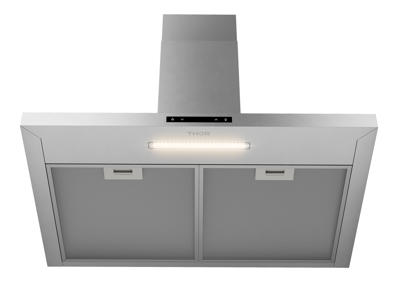 30 Inch Contemporary Wall Mount Pyramid Shape Range Hood - Model ARH30P-R (Renewed)
