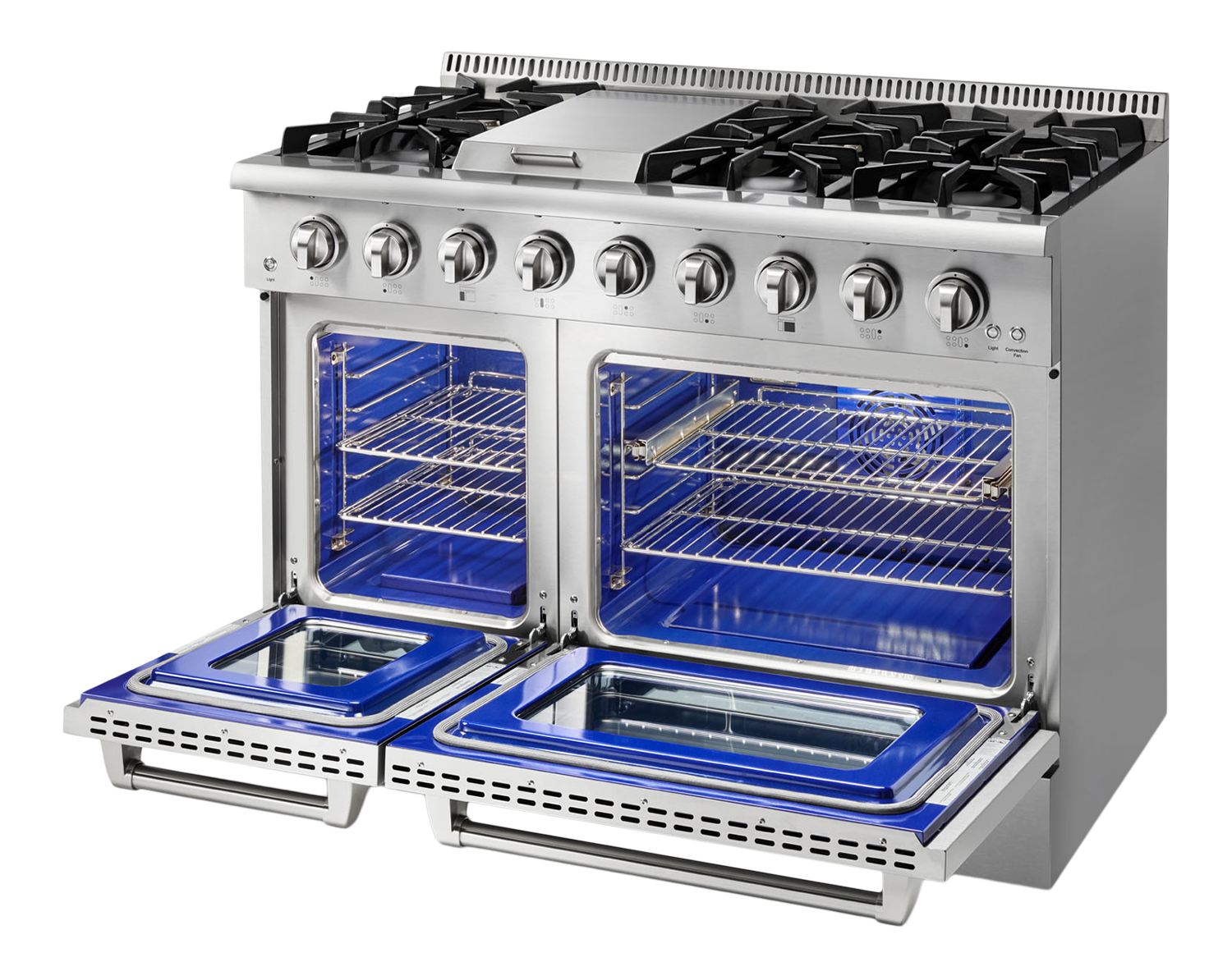 THOR Kitchen 48-Inch Professional Liquid Propane Range – HRG4808ULP