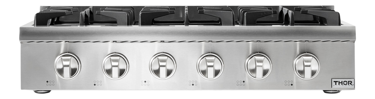 Buy 36-Inch Professional Liquid Propane Rangetop/Stovetop (HRT3618ULP ...