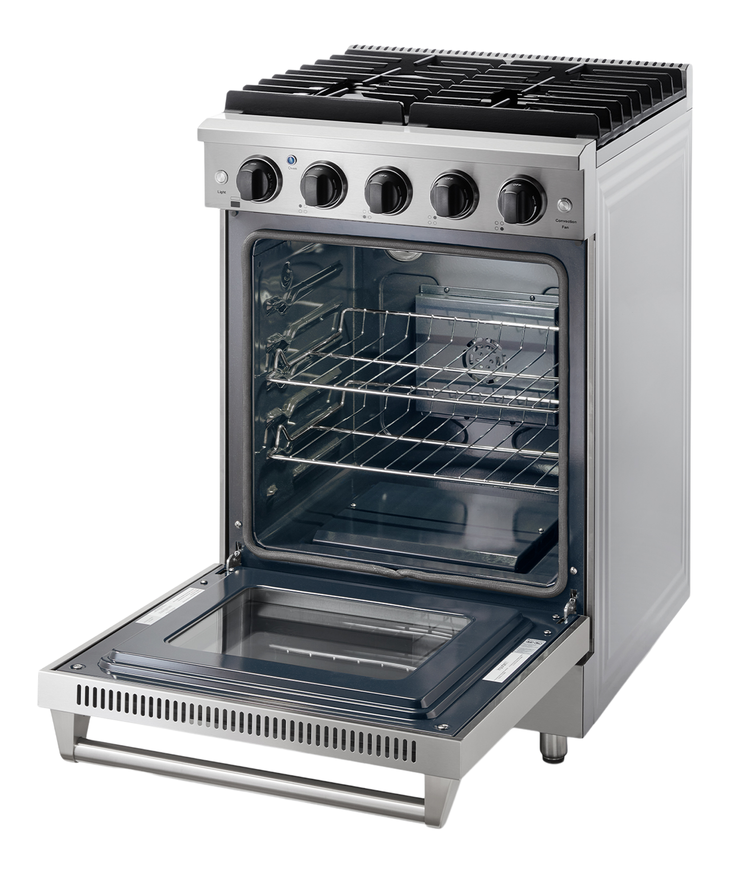 Thor Kitchen 24-Inch Liquid Propane Range - Model LRG2401ULP-R (Renewed)