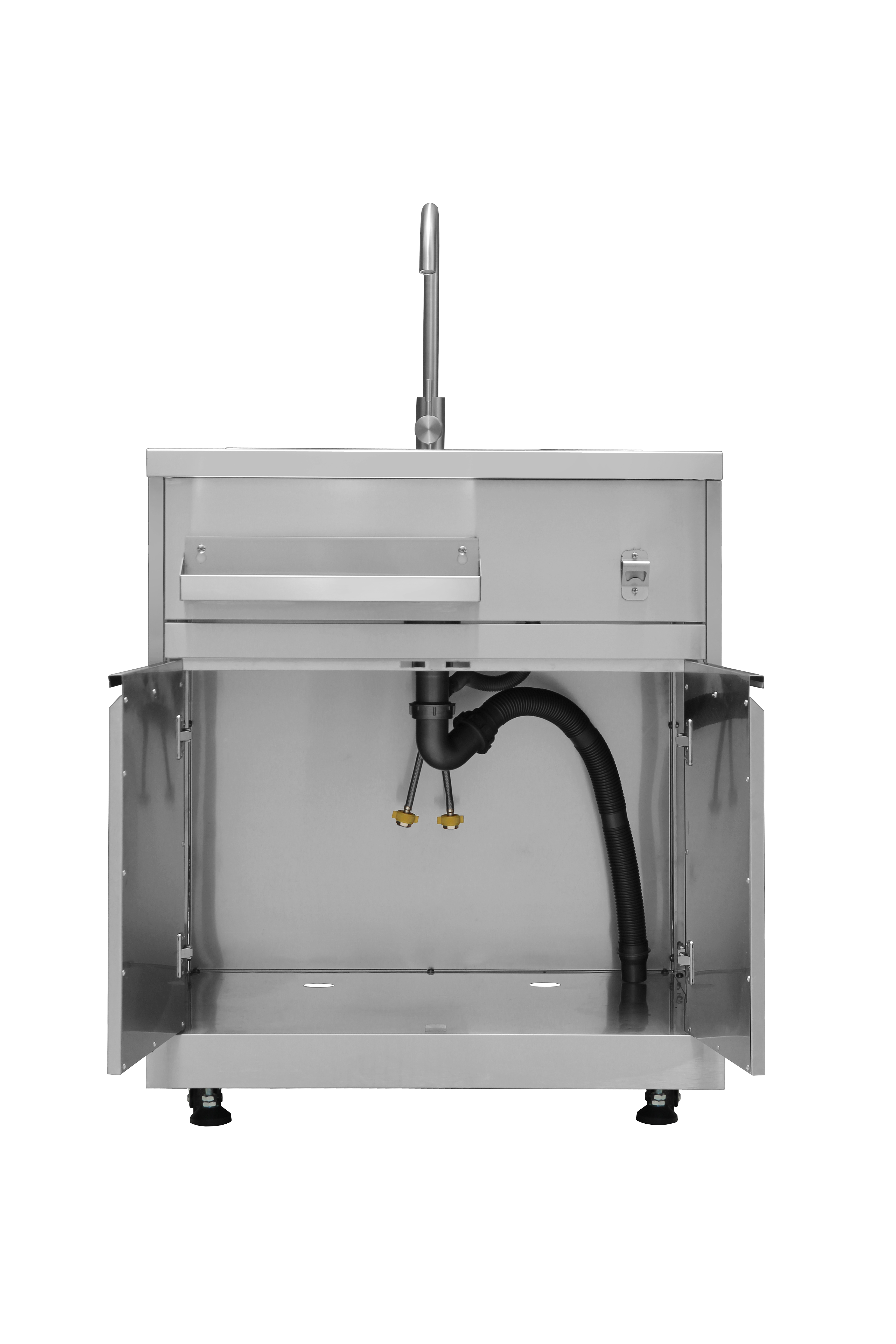 Thor Kitchen Outdoor Kitchen Sink Cabinet in Stainless Steel - Model MK01SS304-R (Renewed)
