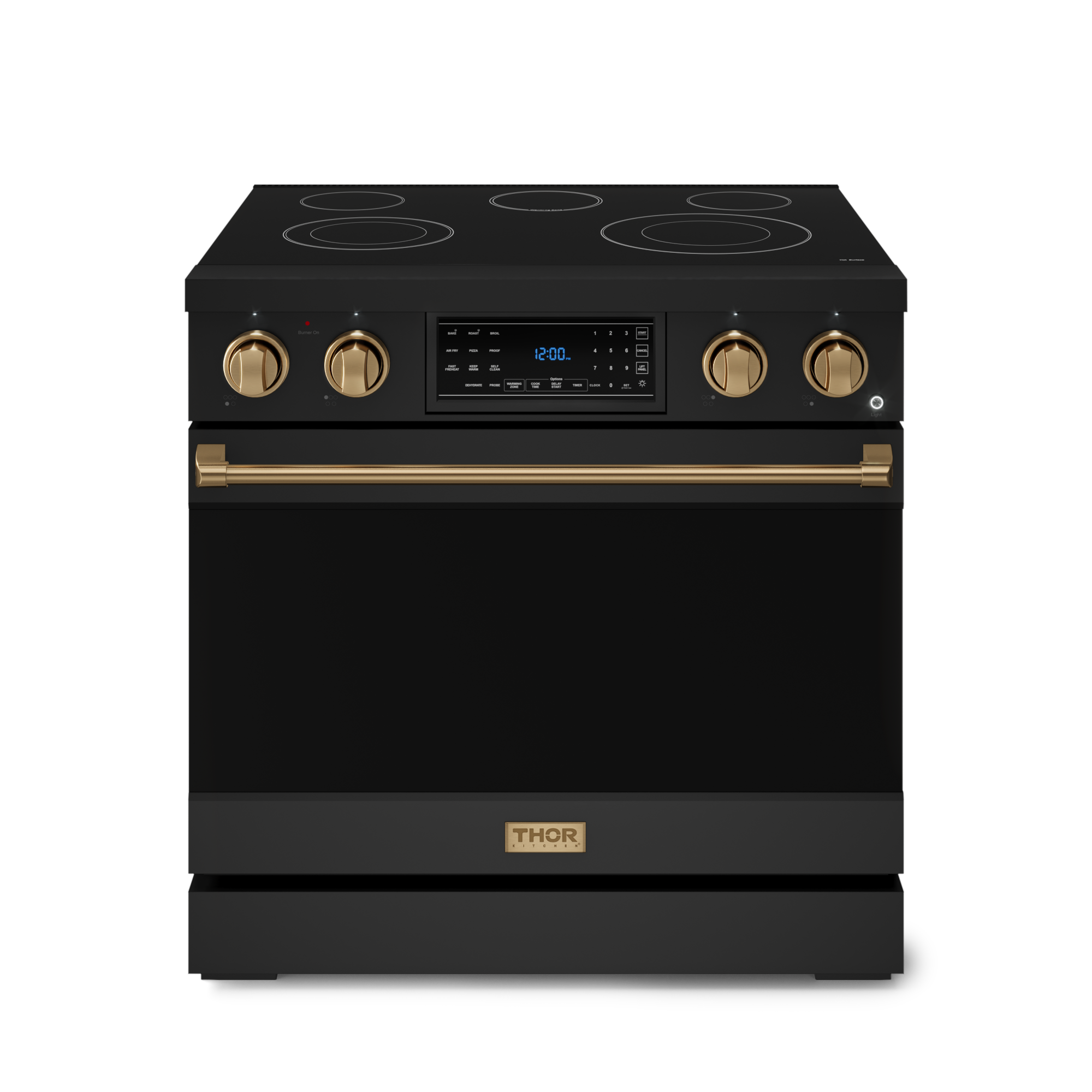 36 Inch Professional Electric Range with Tilt Panel Touch Control in Stainless Steel | Gordon Ramsay Series - RSE36