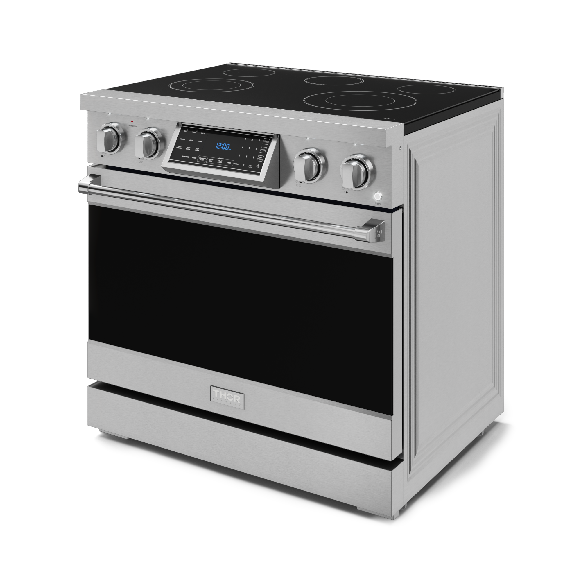 36 Inch Professional Electric Range with Tilt Panel Touch Control in Stainless Steel | Gordon Ramsay Series - RSE36