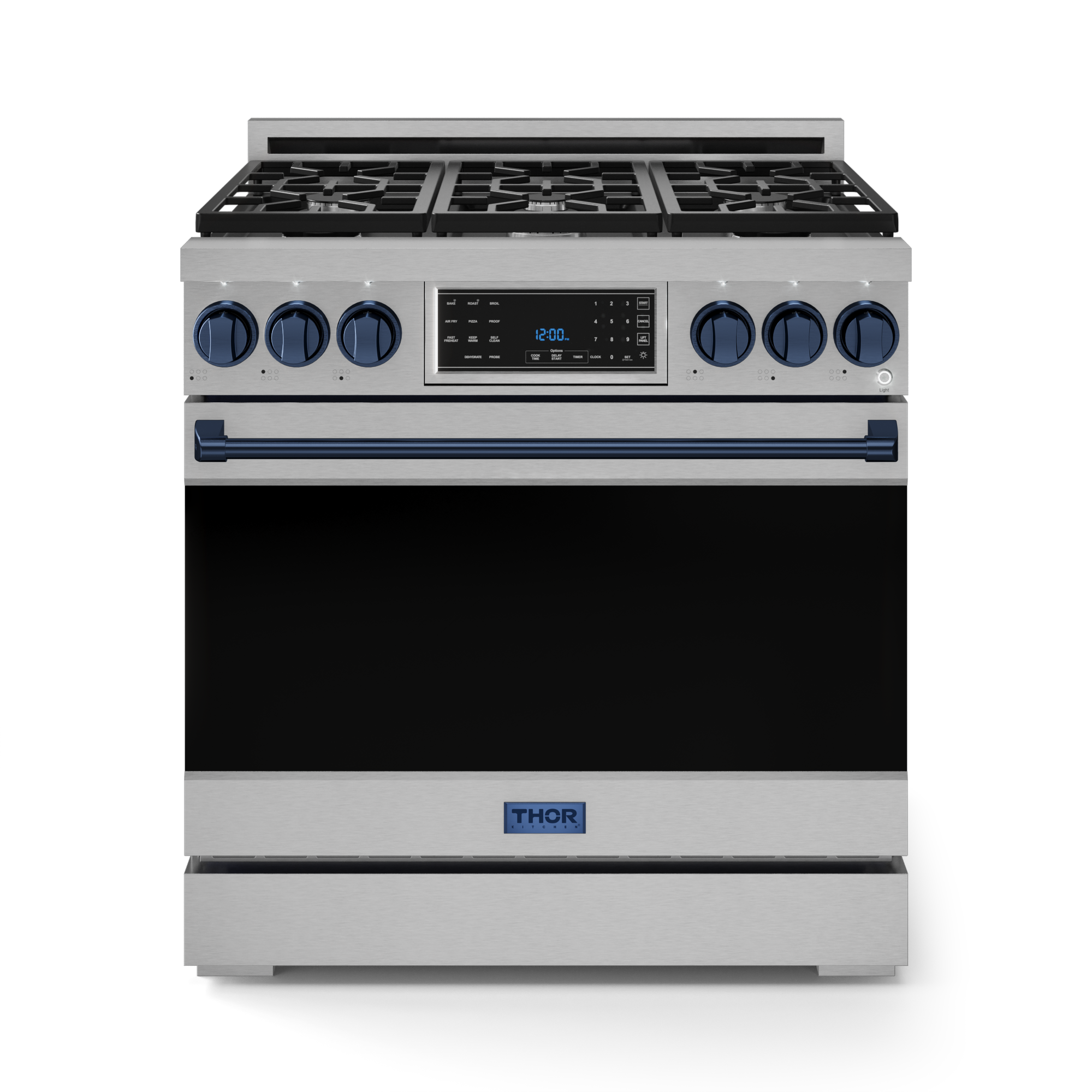 36 Inch Professional Electric Range with Tilt Panel Touch Control in Stainless Steel | Gordon Ramsay Series - RSE36