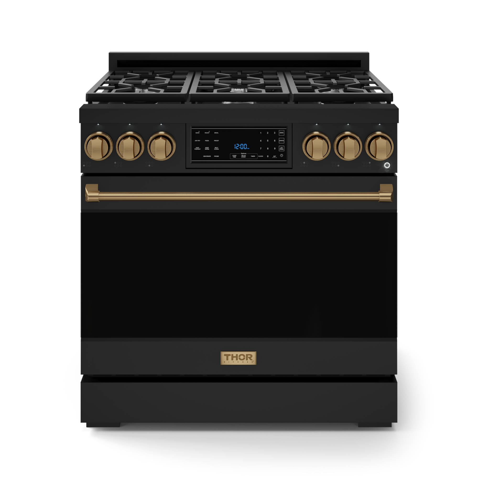 36 Inch Professional Electric Range with Tilt Panel Touch Control in Stainless Steel | Gordon Ramsay Series - RSE36