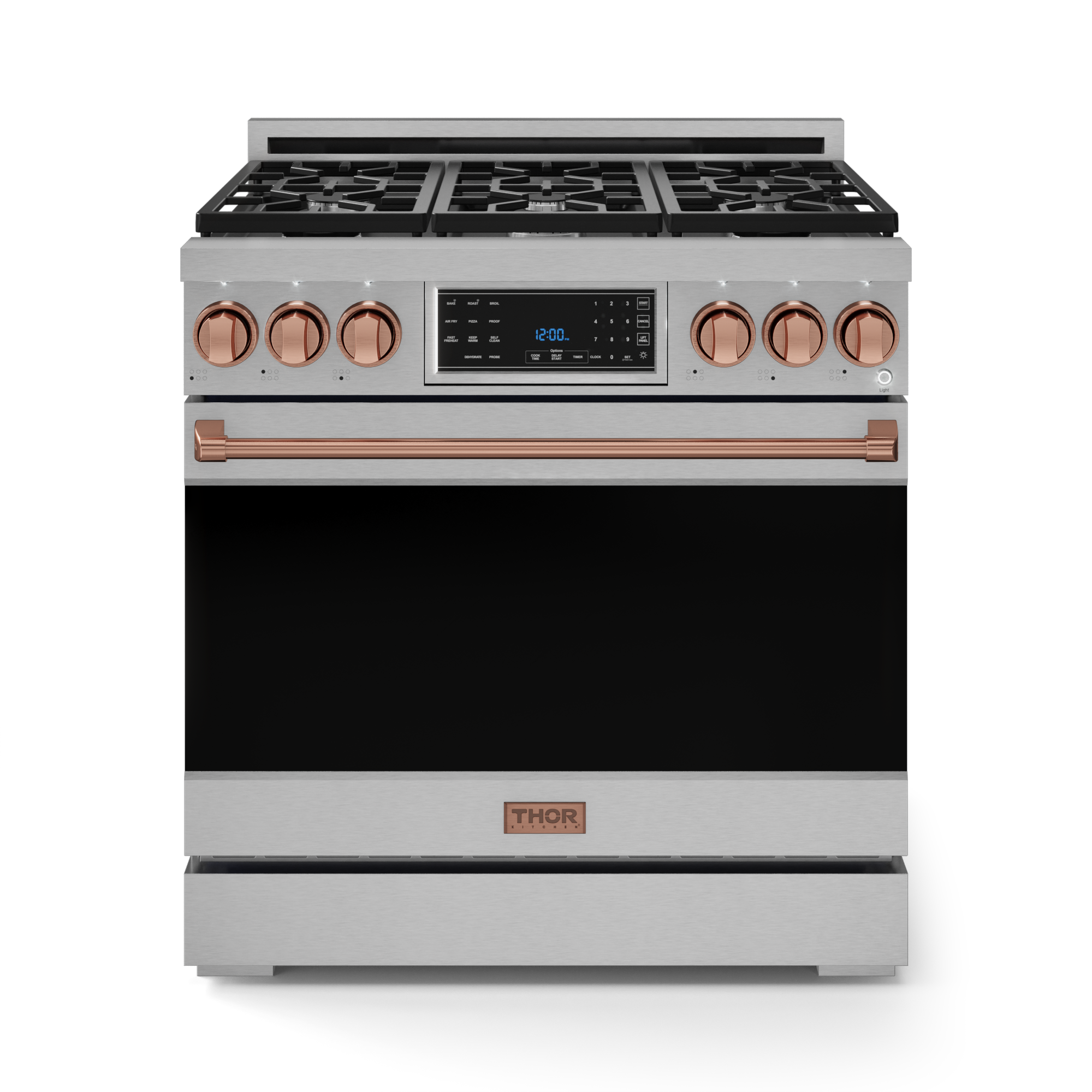 36 Inch Professional Electric Range with Tilt Panel Touch Control in Stainless Steel | Gordon Ramsay Series - RSE36