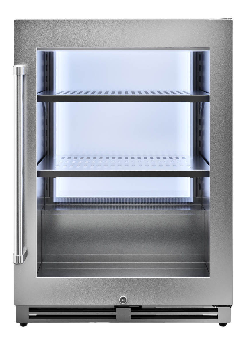 Thor Kitchen 24 Inch Professional Undercounter Beverage Cooler - Model TBR24U-R (Renewed)