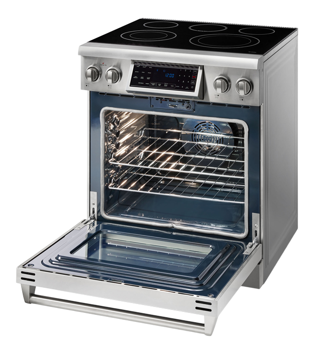 THOR Kitchen 30-Inch Tilt Panel Electric Range - Professional - Model TRE3001