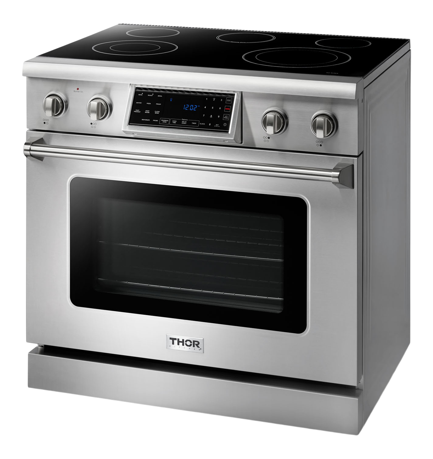 Thor Kitchen 36-Inch Tilt Panel Professional Electric Range - Model TRE3601-R (Renewed)
