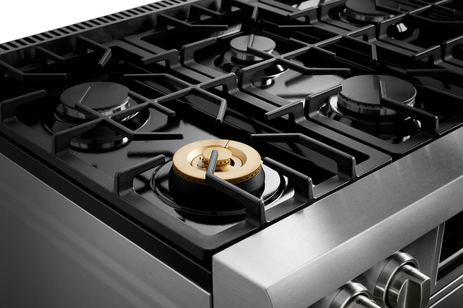 THOR Kitchen 36-Inch Tilt Panel Gas Range - Professional - Model TRG3601