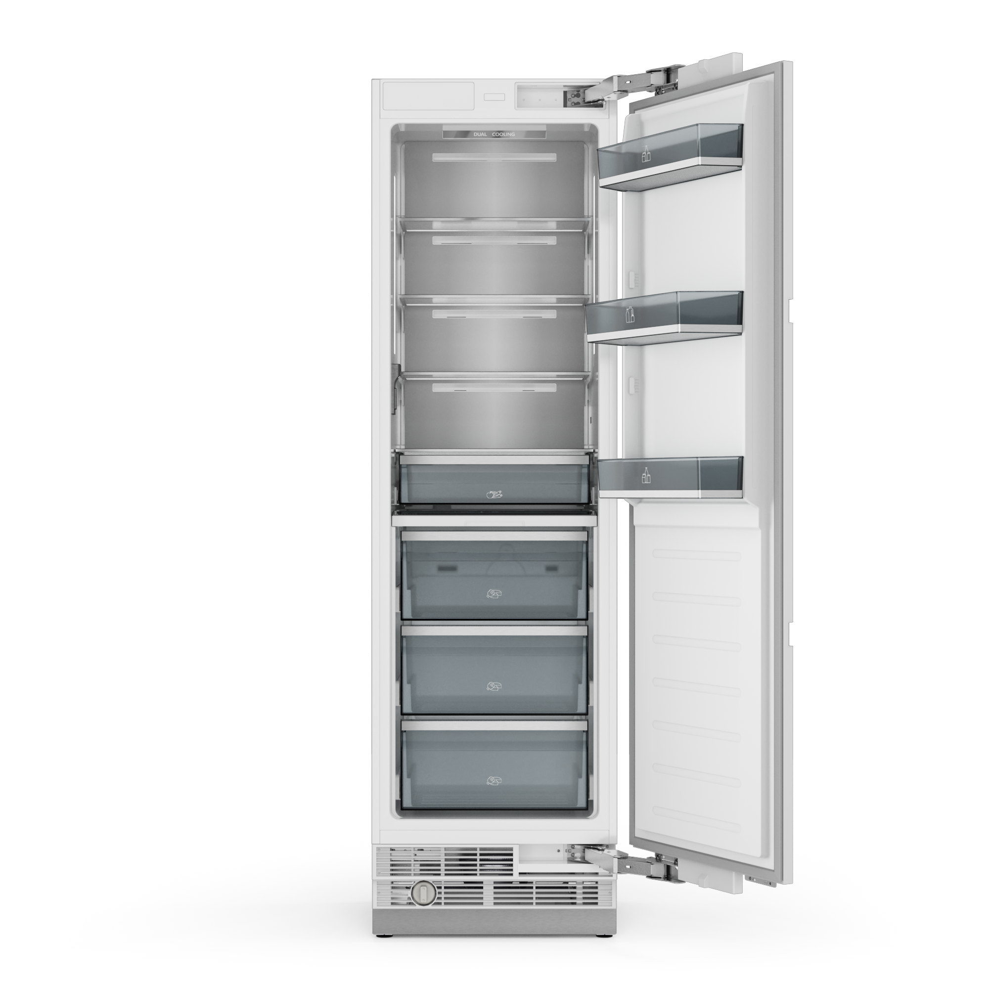 Thor Kitchen 24-inch Built-in Refrigerator Column, Panel Ready - XRF24CRF